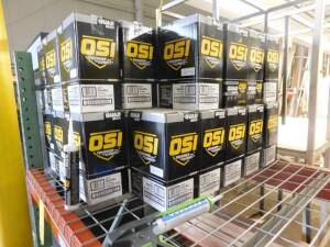 LOT: Approx. (45) Cases OSI Quadmax 001 White Sealant