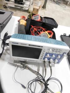 LOT: Hantek DS05072P Digital Oscilloscope, (3) Electrical Test Meters