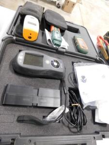 LOT: X-Rite CI6X Spectrophotometer, (2) Moisture Meters, Digital Thermometer