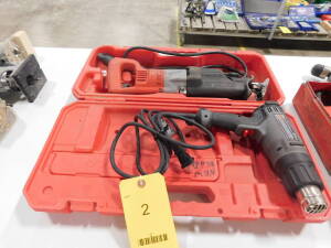 LOT: Milwaukee Sawzall & Porter Cable Heat Gun