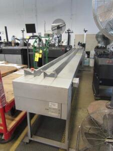 Cheshire 568 12 ft. C44 Outfeed Conveyor, includes Power Balancer, APC and Videojet Crescendo