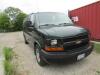 2014 Chevrolet Express Van Model G13405, VIN 1GCSGAFX1E1134256, Rubber Mats, Front Seat Partition to Rear with Door Access, Clean Interior, Cloth Seats (34,008 miles indicated) (passenger rear panel dent) - 2