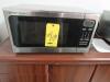 LOT: Refrigerator, (2) Microwave Ovens, Table, (6) Chairs - 3