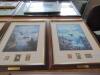 LOT: Approx. (30) Framed Pictures - Old Chicago, Norman Rockwell, etc., Pictures on Walls in Office Area, Includes Framed Stamp and Coin Collections  - 3