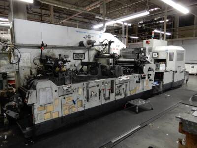 2001 Winkler & Dunnebier Classic 400 Epm Blank Fed Envelope Converter, 2/1 Print Station, 2 Patching Stations, Side Fold and Seal Station, Dust Collection, W&D Plc Digital Controls, S/N 14712