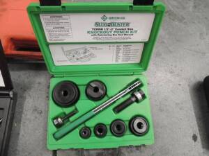 Greenlee Slug Buster Knockout Punch Set .5 in. To 2 in.