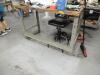 LOT: (4) Work Benches, (3) Carts W/ Misc. Parts - 3