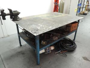Welding Table 4 ft. x 6 ft. W/ 5 in. Vise