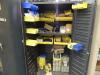 Maintenance Cage And Contents, (12) Storage Cabinets W/ Parts For Rotatek, Marathon, Muller, Ist, Kti, (7) Steel Shelving Units W/ Parts - 20