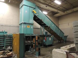Ips At854hs30 Horizontal Baler, Auto Tie and Inclined Hopper