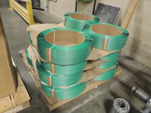 LOT: (15) Spools Poly Strapping