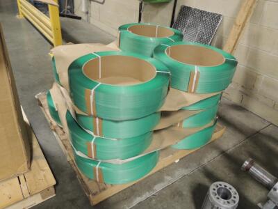 LOT: (15) Spools Poly Strapping