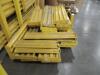 LOT: Herwin Notchguard Forklift Protection Rails and Posts, (29) Rails 20 in. To 116 in. / (46) Posts 4in. To 6.5 in. Dia. - 5