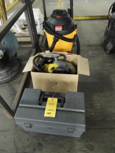 LOT: McCulloch Steam Cleaner, Data Vac Pro and Shop Vac