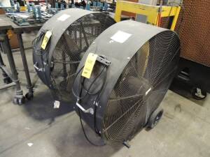 LOT: (2) Tpi Direct Drive Fans 42 in.