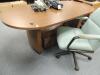 LOT: (2) Conference Tables, 1 Pesron Cubicle, Open Book Case, (9) Bevis Adjustable Height Tables W/ (36) Chairs - 3