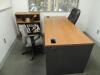 LOT: L Desk, (2) Office Desks, U Desk, Conference Table, Chairs, File Cabinets, Open Book Cases - 3