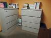 LOT: (2) L Desks, Lateral File Cabinets, Office Chairs - 2