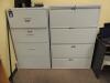 LOT: (6) Hon Lateral File Cabinets 36 in. - 2