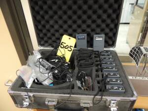 LOT: Williams Personal Pa System (2) T16 Transmitters (9) R7 Receivers