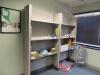 LOT: (2) 4 Person Cubicle and (1) Single Person Cubicle, (11) File Cabinets, (2) Book Racks, Office Chairs - 7