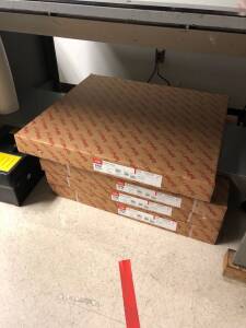 1 opened, boxes Dupont Cyrel Flexographic Printing Plates